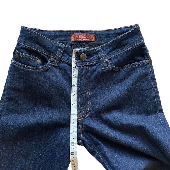 MU Jeans Authentic Dungarees High Waist Boot Cut Denim Stretch Women’s Size 2 - Picture 6 of 8